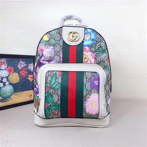 cheap gucci backpack white|Gucci backpack prices.